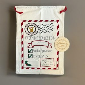 Rudolph Express Deliveries Santa Sack