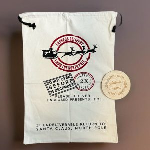 Express Elf Reindeer Santa Sack