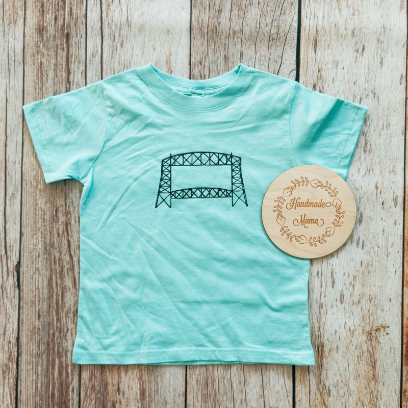 Lift Bridge Toddler Chill Blue Tee