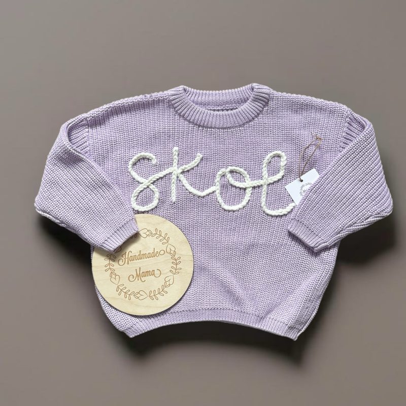 SKOL Purple Knit Sweater