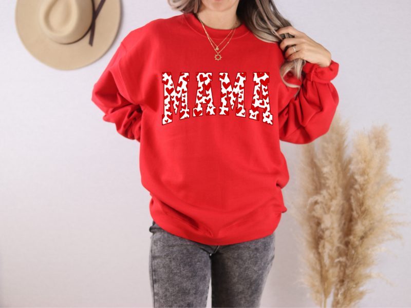 Red Heart Mama Pressed Apparel