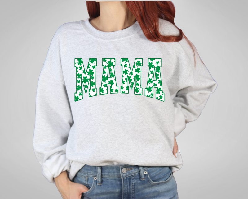 Four Leaf Clover Mama Pressed Apparel