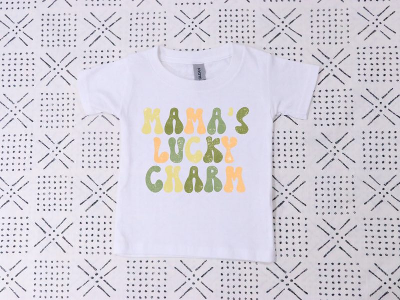 Mama's Lucky Charm Pressed Apparel