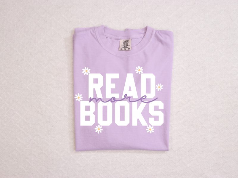 Read More Books Pressed Apparel