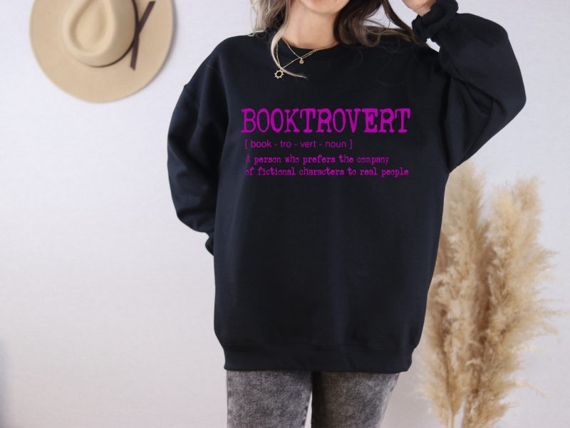 Booktrovert Pressed Apparel