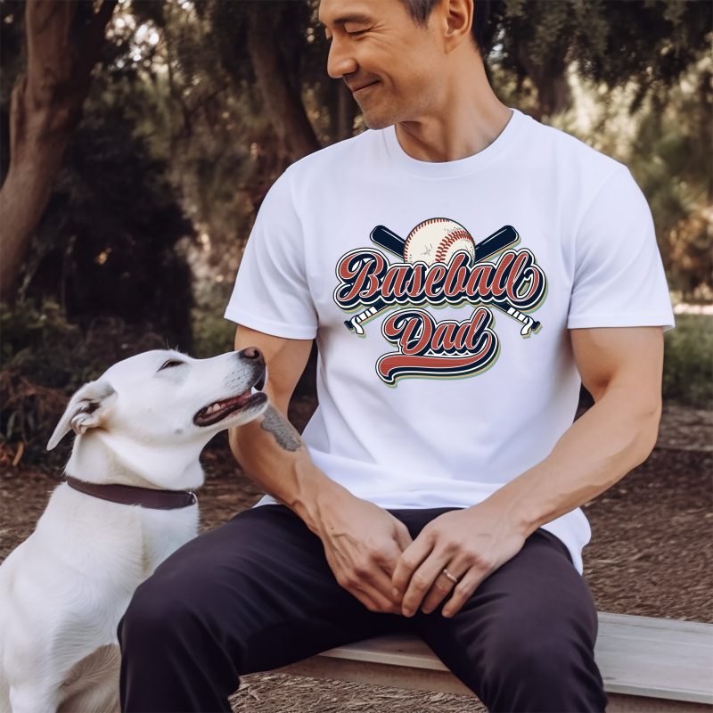 Baseball Dad Pressed Apparel