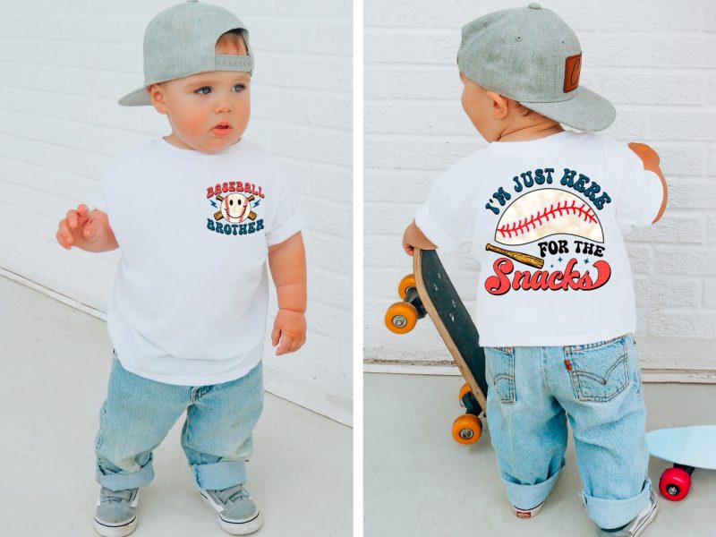 Baseball Brother Pressed Apparel