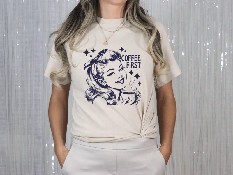 Vintage Coffee First Pressed Apparel