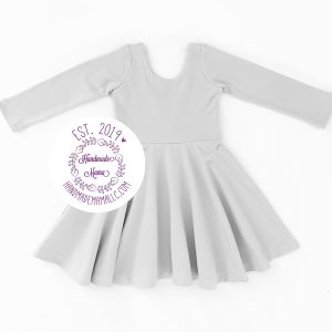 Fall Handmade Brielle Dress with Built-In Romper Option