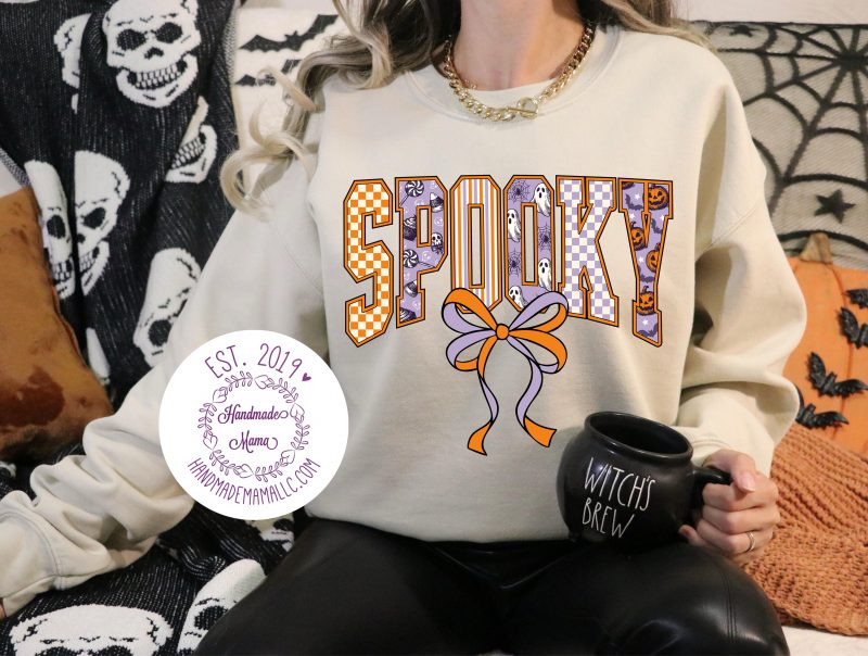 Preppy Spooky Pressed Design Apparel