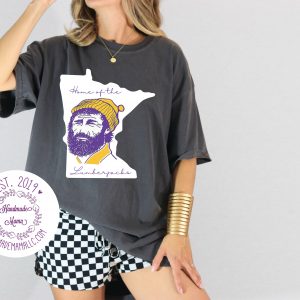 MN Home of the Lumberjacks Pressed Design Apparel