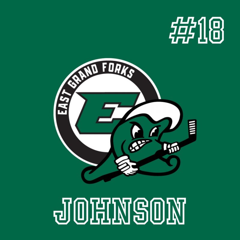 East Grand Forks Green Wave Hockey Custom Blanket