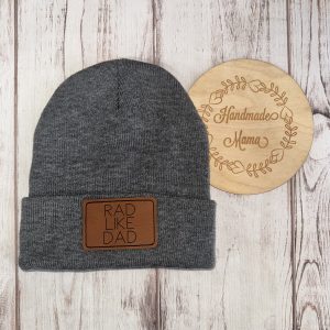 Rad Like Dad Patch Beanie