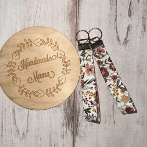 Plain Ditsy Floral Keychain