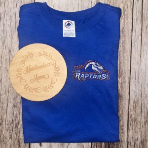 Carlton Wrenshall Raptors Youth Embroidered Tee