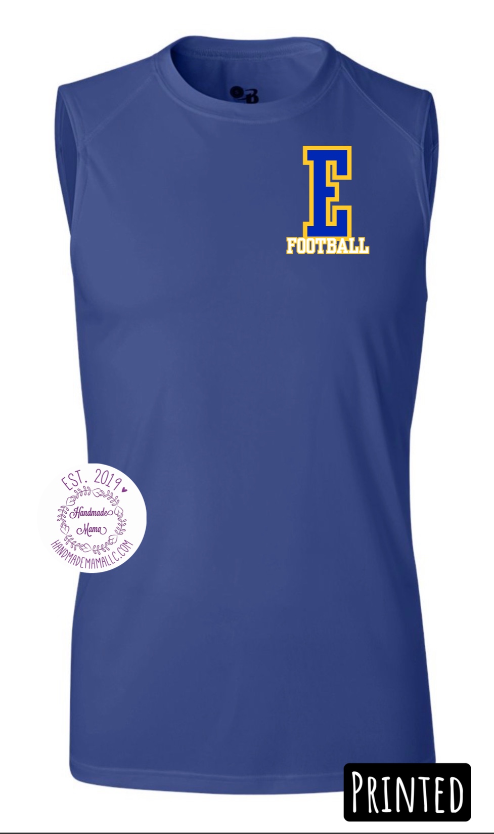 Varsity Esko Football Men’s B-Core Sleeveless - Image 2