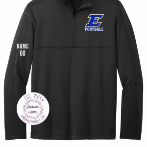 Bold Esko Football Port Authority Smooth Fleece 1/4 Zip - F804