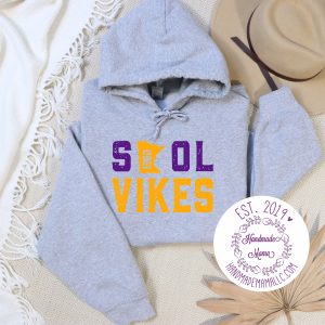 Skol Vikes Pressed Design Apparel