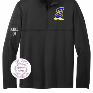 Cursive Esko Football Port Authority Smooth Fleece 1/4 Zip - F804
