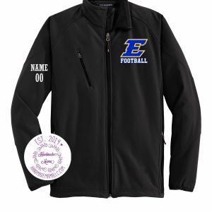 Bold Esko Football Port Authority Textured Soft Shell Jacket - J705