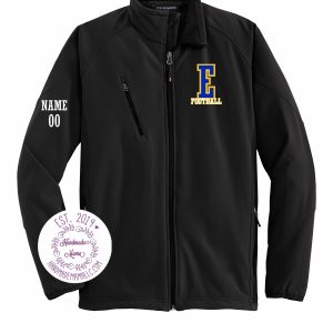 Varsity Esko Football Port Authority Textured Soft Shell Jacket - J705