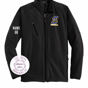 Cursive Esko Football Port Authority Textured Soft Shell Jacket - J705 (Copy)